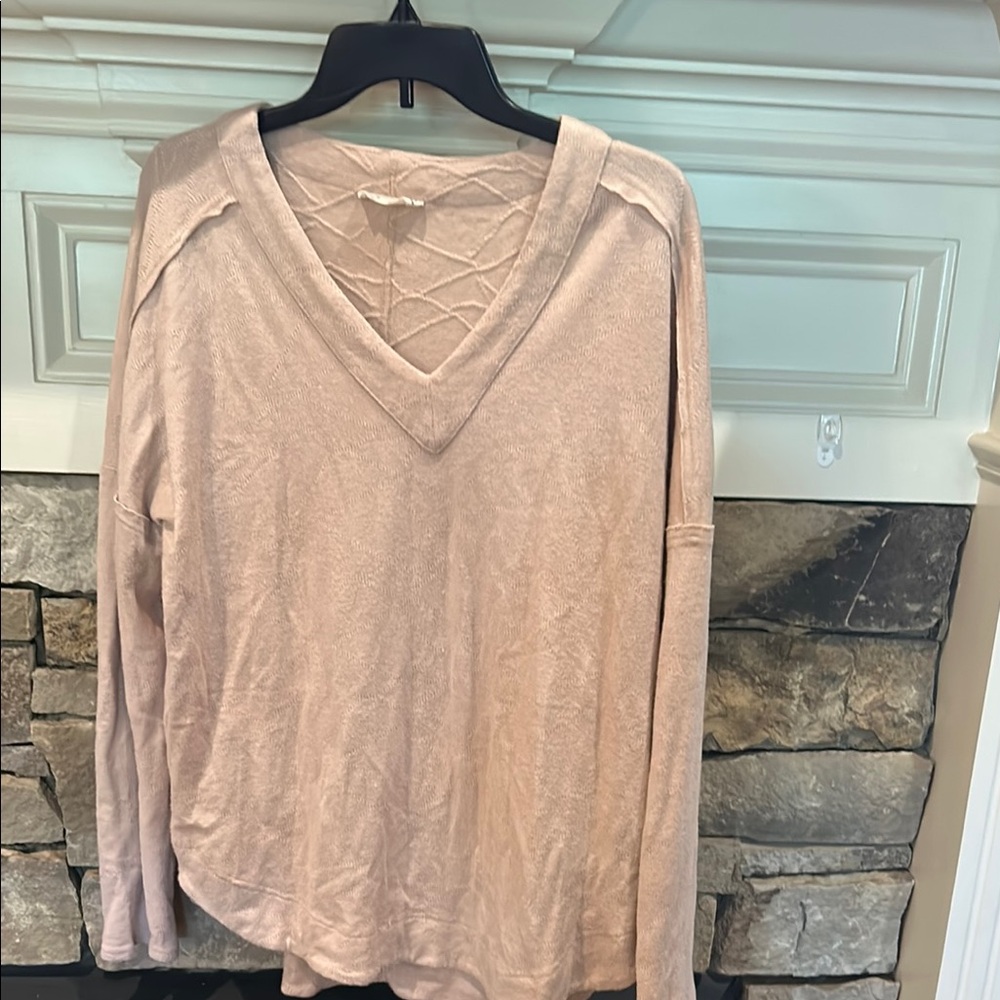 Pink Long Sleeve Relaxed shirt